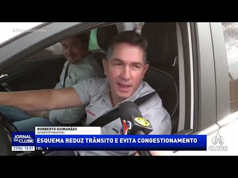 Reportagem sobre o tráfego na Agrishow 2026