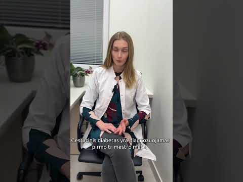 Nėščiųjų diabetas: ką svarbu žinoti? #shorts