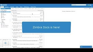 Zimbra 8.8 Demo | Zimbra Docs