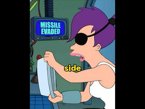 Covering your eyes and still being able to fly a spaceship? Only Lila can do it