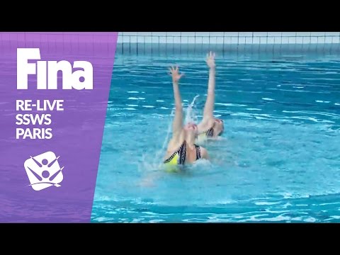 RE-LIVE | Free & Mixed Duet - Paris | FINA Synchronised Swimming World Series 2017