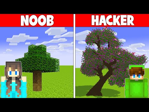 OLIP TV - NOOB vs HACKER: I Cheated in a Build Challenge in Minecraft!