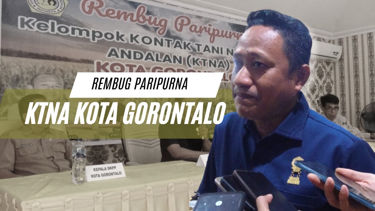 Sucipto Kadir Hadiri Rembug Paripurna KTNA Kota Gorontalo