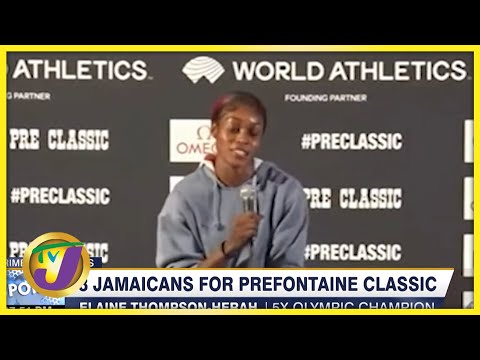 Elaine Thompson Herah for Prefontaine Classics May 27 2022
