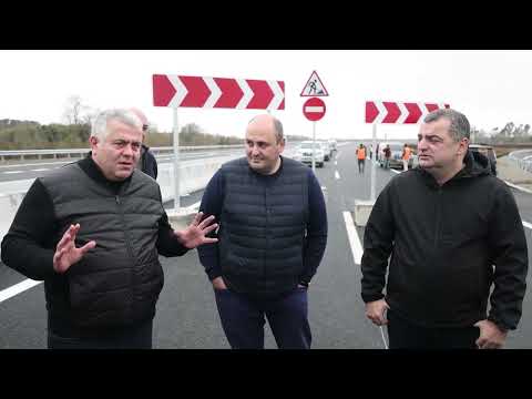 გრიგოლეთი-ქობულეთის მაგისტრალური გზის  ახალი 6 კმ-იანი მონაკვეთი გაიხსნა