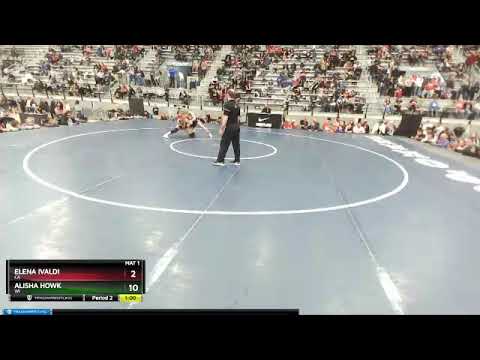 55 Lbs Round 1 - Elena Ivaldi, CA Vs Alisha Howk, WI 2c32