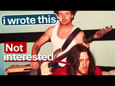 By The Way almost broke the Red Hot Chili Peppers