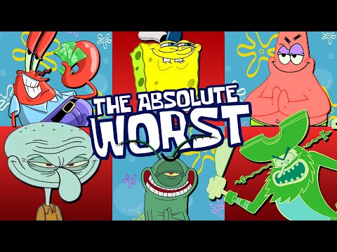 The WORST Thing EVERY Spongebob Squarepants Character Has Done