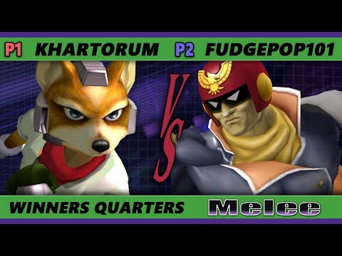 S@X 428 Winners Quarters - Khartoum (Fox) Vs. fudgepop101 (Captain Falcon) Smash Melee - SSBM