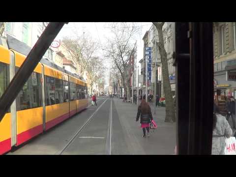Führerstandsmitfahrt Stadtbahn Karlsruhe - ET 450 - S4(Eilzug) nach Weinsberg [HD 1080p]