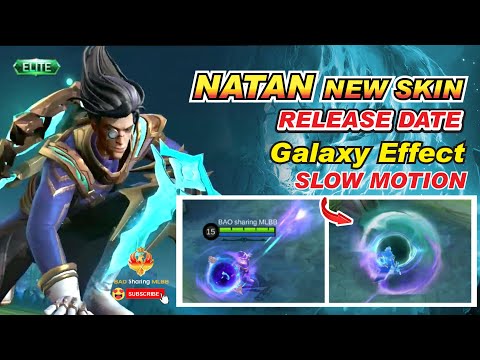 NATAN NEW ELITE SKIN ( Chaos Hunter ) RELEASE DATE and SLOW MOTION skill effect 2022