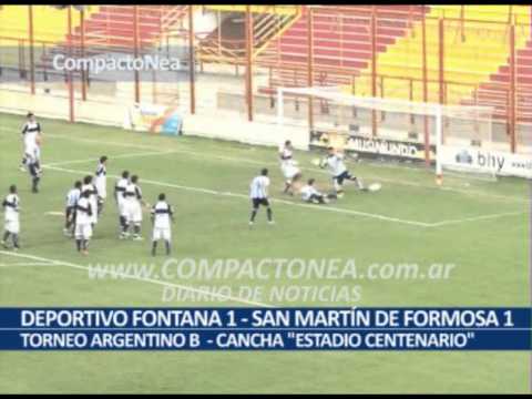 ARGENTINO B Deportivo Fontana 1   San Martin 1