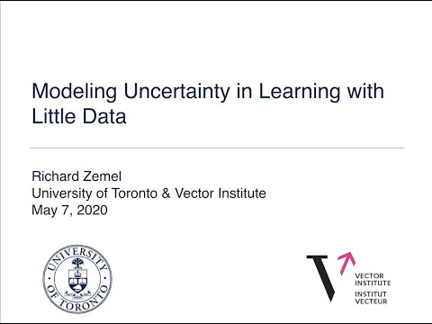 ML Seminar Series - Modeling Uncertainty in Learning with Little Data