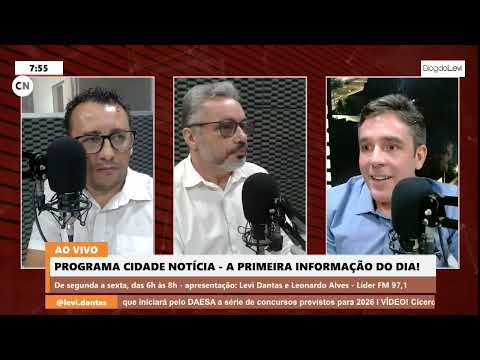 São José da Lagoa Tapada: prefeito fala sobre festa dos 67 anos, administração, Câmara e Eleições