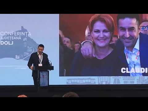 Conferința județeană PSD Dolj 2025. Discurs Claudiu Manda, prezentare raport de activitate