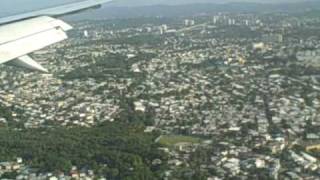 preview picture of video 'AA Landing in San Juan'
