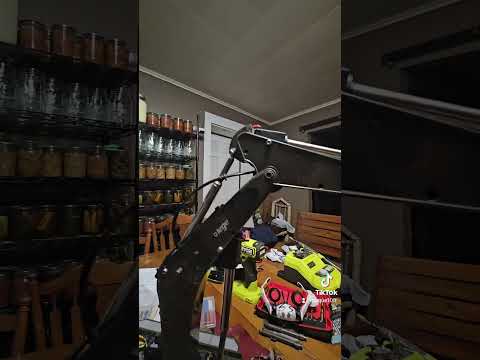 Excavator upgrade it's alive !      #rc #constructionvehicle #excavator #huina #1592