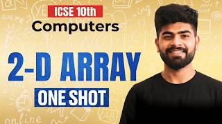 🔥 2-D Array | Matrix Programs + Dry Run | ICSE Class 10 Computer Applications | ICSE 2027