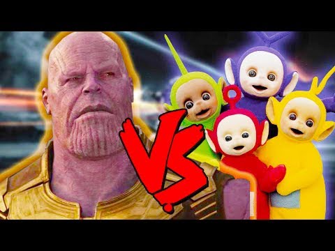 Thanos Vs Teletubbies Apocalypse - Epic Battle - Mortal Kombat Costume Skin Mod