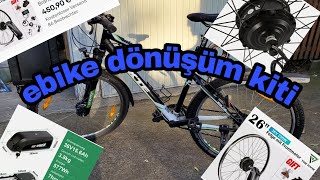 elektrikli Bisiklet dönüşüm kiti