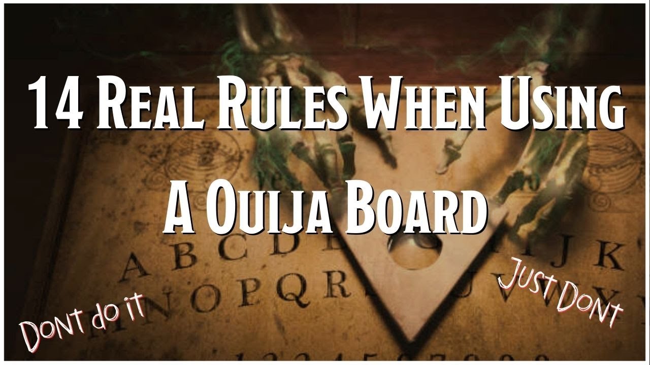 14 Rules For Using A Ouija Board | Protocol: Blue 🔵