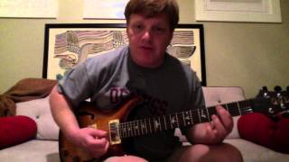 Lets Get The Show on the Road - Guitar Lesson - Widespread Panic - Michael Stanley