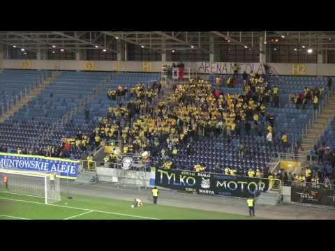 Kibice na meczu Motor Lublin - Resovia (12.11.2016)