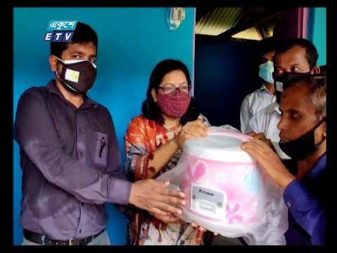 প্রধানমন্ত্রীর উপহারের ঘর পেয়ে দারুণ খুশি প্রতিবন্ধী আবদুল মোনাফ