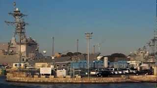 preview picture of video 'A Cruise Of Yokosuka Naval Port (横須賀軍港めぐり) (1)'