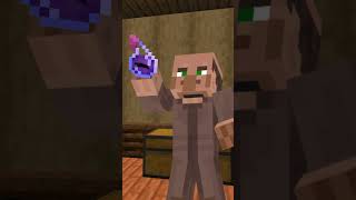 ¿POR QUÉ LOS ALDEANOS TIENEN CEJAS GRANDES? #minecraftshorts #minecraft #shorts