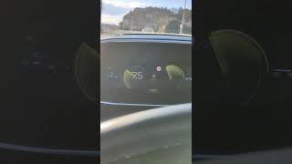 PEUGEOT 208 HYBRID（P21）スポーツモード 加速