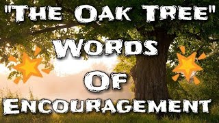 🌟The Oak Tree🌟 💖Poem - Words Of Encouragement💖