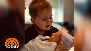 Meet Ollie! Dylan Dreyer Calls Into 3rd Hour With Newborn Son | TODAY
