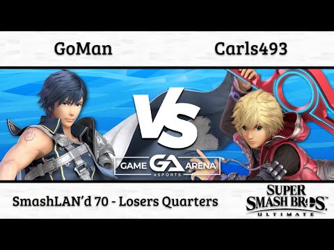 SmashLAN'd 70 - GoMan vs Carls493 - Losers Quarters