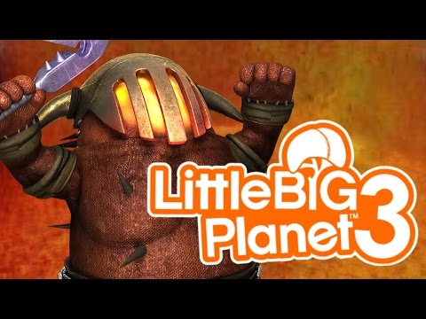 LittleBIGPlanet 3 - God of War 3: Resacked [TAGG's Turn] PS4 Gameplay