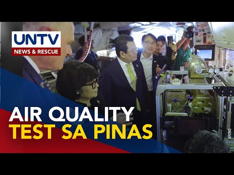 Air quality test ng NASA at DENR sa Pilipinas, sinimulan na