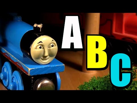 ABC Alphabet Wooden Train Music Video Song | Children learn letters phonics | Coffey | Trains Galore