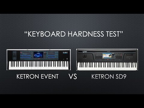 Ketron Event VS Ketron SD9 - "Hardware Material Test"