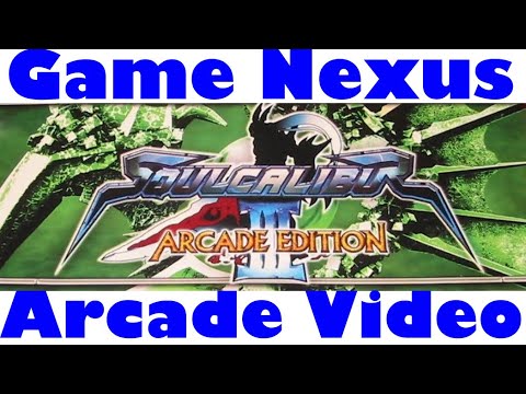 Game Nexus Arcade Video Soul Calibur III Arcade Edition Seung Mina Gameplay (2006 Namco System 246)