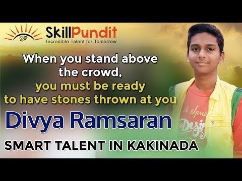 Skill Pundit: Smart Talent in Kakinada, B.Divya Ram Saran, 9th Class,  Parad