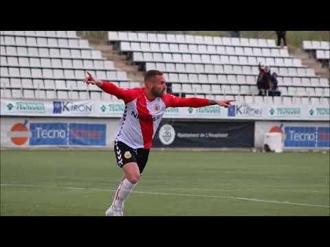 Gol Manzi C. E. L'Hospitalet - R. C. D. Espanyol B