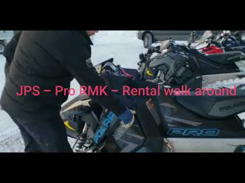 Rental PRO RMK walk around.