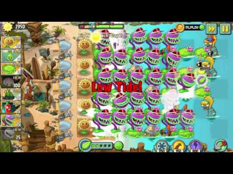 Plants vs Zombies: Chomper vs Toadstool Power Up vs Zombie