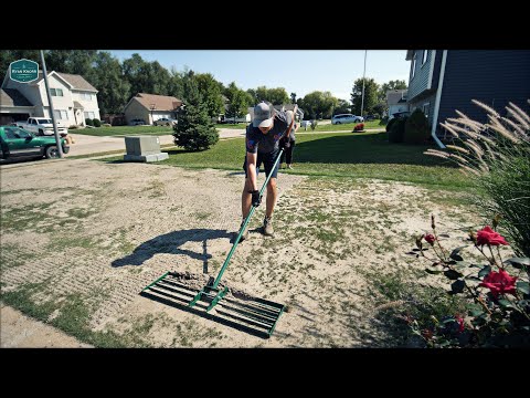 How To LEVEL Your Lawn In ONE WEEKEND // Verticut, Scarify, Aeration, Topdress, Level and Overseed