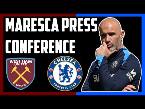 Reece James INDEFINITELY OUT | Gusto NOT Fit | Maresca Press Conference  | West Ham v Chelsea