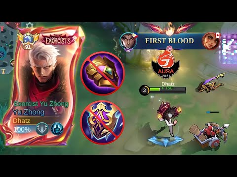 YU ZHONG BRUTAL ANTI SHIELD BUILD BETTER FOR 1 VS 5! | YU ZHONG PASSIVE ABUSE