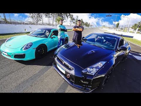 MEU GTR CHEGOU ACABANDO COM TUDO! DEI UMA SURRA NELE!