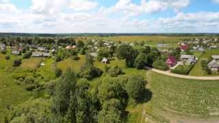 preview picture of video 'Zadvarninkai nuo vandens bokšto / Panorama of Zadvarninkai'