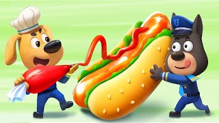 Download lagu Food Delivery | Healthy Habits | Funny Stories | Kids Cartoons | Sheriff Labrador| BabyBus mp3 Download lagu Food Delivery | Healthy Habits | Funny Stories | Kids Cartoons | Sheriff Labrador| BabyBus mp3