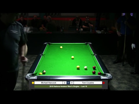 2018 Men's National Amateur Singles - Michael Hancock v Tom Cousins